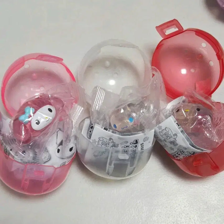 [BUNJANG] Sanrio Ring Gacha 3 Types Bundle Set / 산리오 반지가챠 3종 일괄