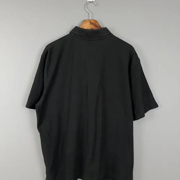 [BUNJANG] Carhartt Pocket Collar Short Sleeve T-Shirt Black L / 칼하트 포켓 카라 반팔 티셔츠 블랙 E0512