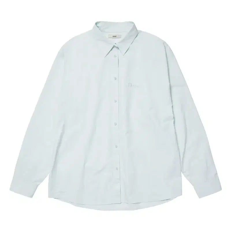 [BUNJANG] Dainit Logo Wrap Shirt Light Blue / 다이닛 로고 랩 셔츠 라이트블루