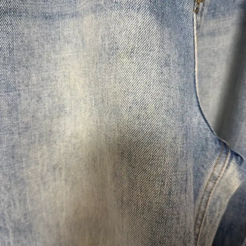 [BUNJANG] dnshr Signature Wide Denim Jeans - Thor Blue (Size L) / 디앤에스알 dnsr 시그니처 와이드 데님 토르블루 L사이즈