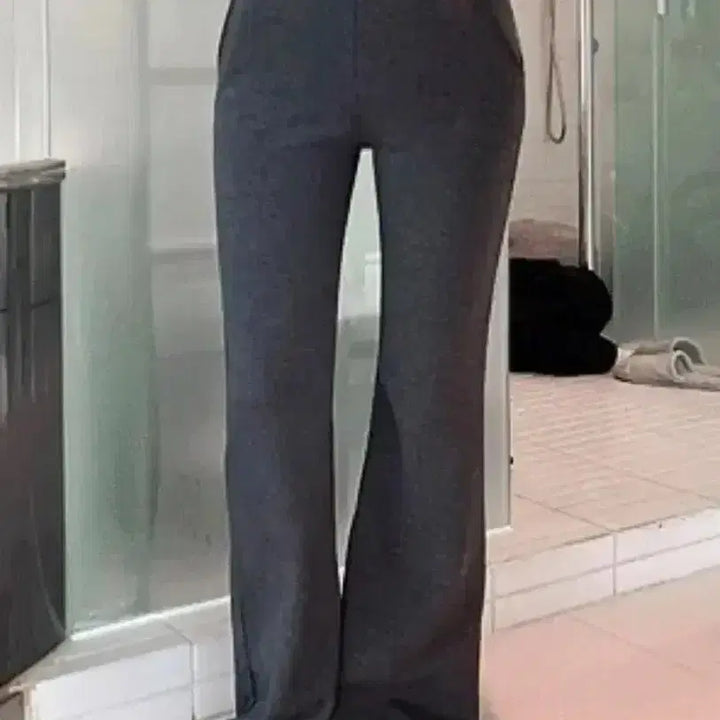 [BUNJANG] Hipnatic MADE Bootcut Pants - Short, Black / [히프나틱 MADE 역대급 부츠컷팬츠 -숏,black]