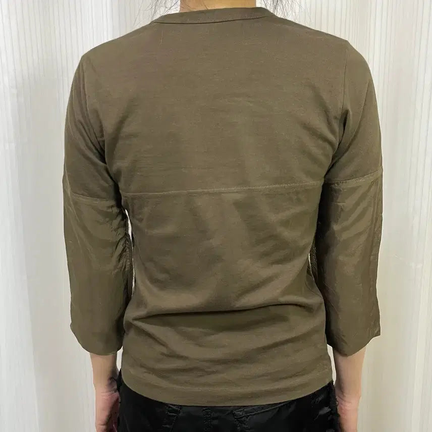 [BUNJANG] Comme des Garçons Layered 7-Sleeve T-Shirt / 꼼데가르송 레이어드 7부 티셔츠