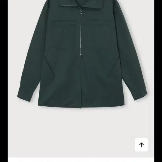 [BUNJANG] Ethos Half Zip Shirt Khaki / 에토스 하프지퍼 셔츠 카키