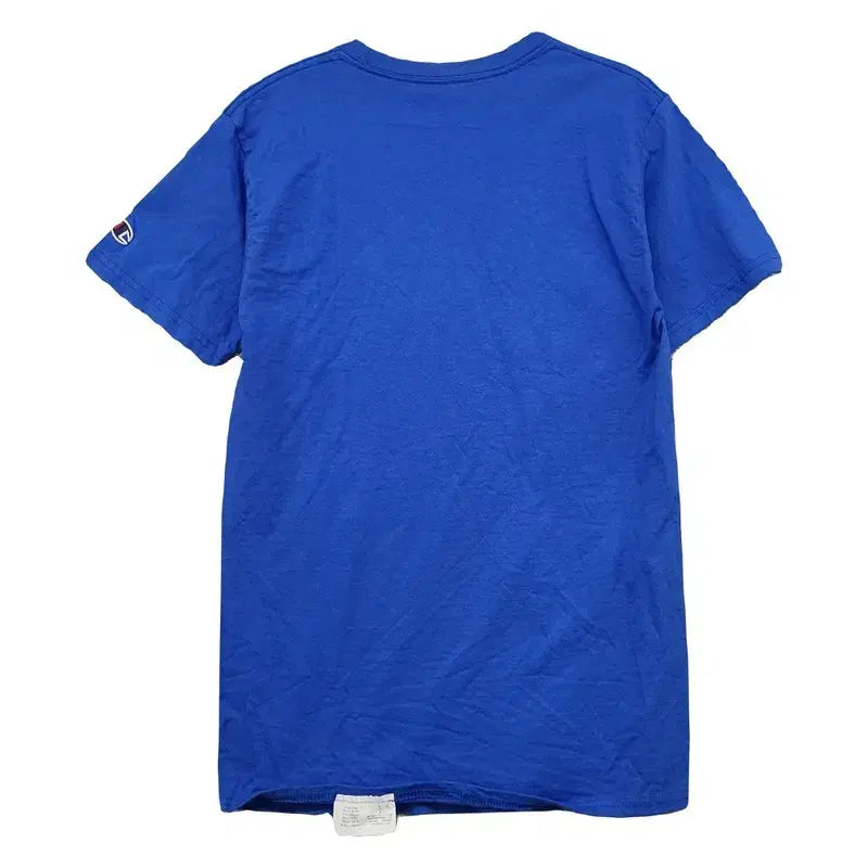 [BUNJANG] Champion Blue Cotton T-Shirt (Size S) / 챔피온 블루 반팔티 S
