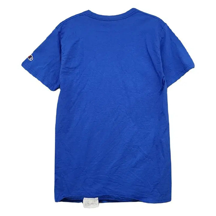 [BUNJANG] Champion Blue Cotton T-Shirt (Size S) / 챔피온 블루 반팔티 S