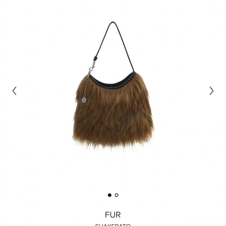 [BUNJANG] MinuitMute Sheratto Fur Tote Bag / 미닛뮤트 샤케라토 퍼 가방
