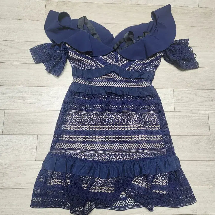 [BUNJANG] Self-Portrait Navy Dress XS / 셀프포트레이트  원피스xs