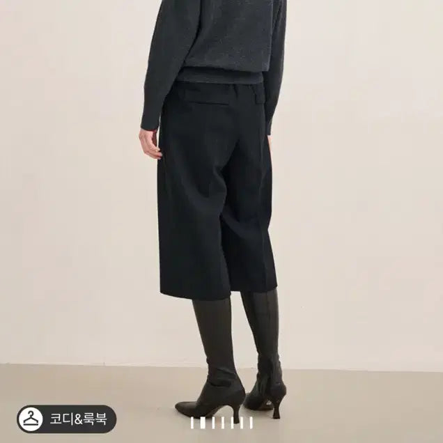 [BUNJANG] SJSJ Cropped Pants Dark Gray Size 64 / [무료배송]한섬 SJSJ 크롭 팬츠(55)