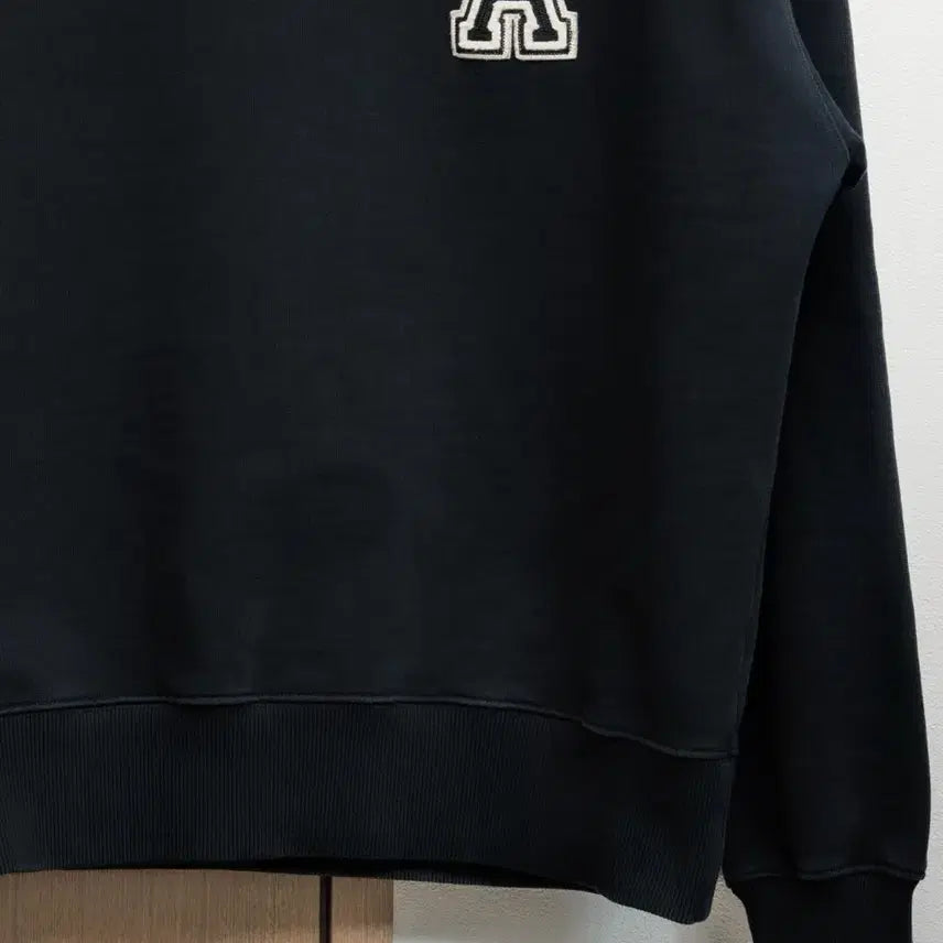 [BUNJANG] AMI Big Heart Sweatshirt Black L / 아미 빅하트 맨투맨 블랙 L