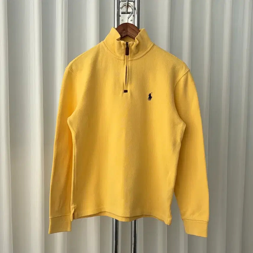 [BUNJANG] Polo Ralph Lauren Quarter Zip Pullover Sweatshirt / [S]폴로 랄프로렌 쿼터집 풀오버 스웻 셔츠