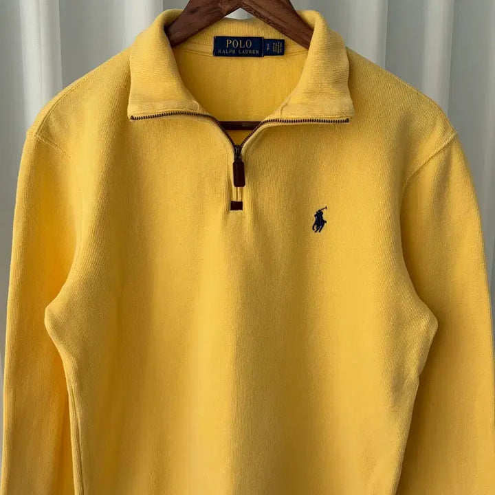 [BUNJANG] Polo Ralph Lauren Quarter Zip Pullover Sweatshirt / [S]폴로 랄프로렌 쿼터집 풀오버 스웻 셔츠