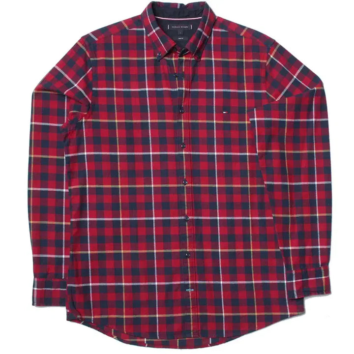 [BUNJANG] Tommy Hilfiger Flannel Shirt Regular Fit / 105 타미힐피거 플란넬셔츠 레귤러핏 177