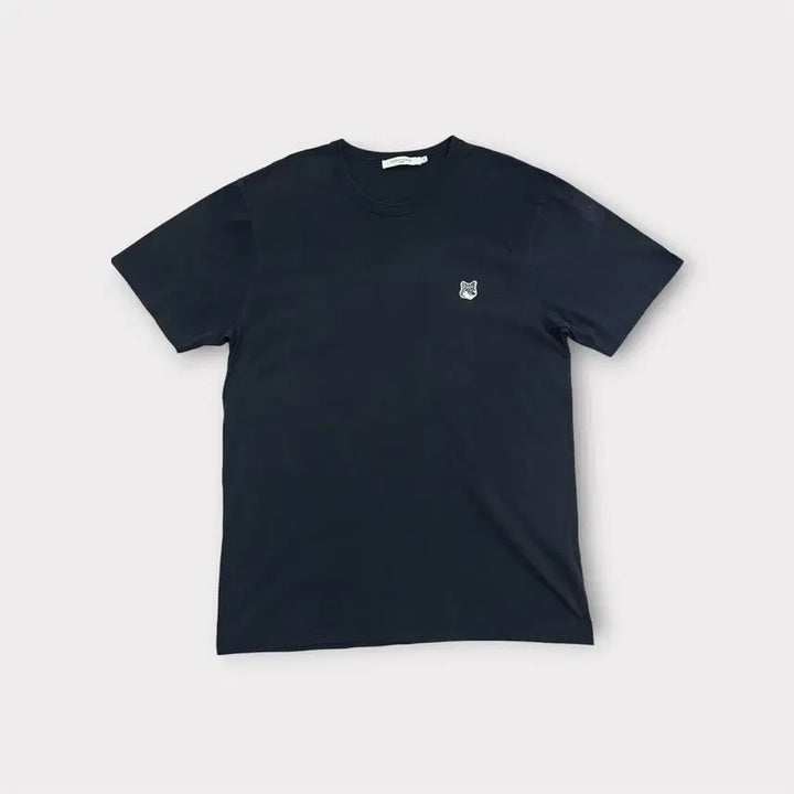 [BUNJANG] Maison Kitsuné Fox Head Short Sleeve T-Shirt Navy / [2XL] 메종키츠네 폭스 헤드 반팔 티셔츠 네이비 05사이즈