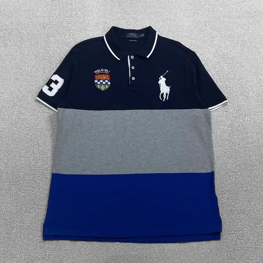 [BUNJANG] Polo Ralph Lauren Big Pony Chieftain Collar Short Sleeve T-Shirt XL / 폴로 랄프로렌 빅 포니 치프키프 카라 반팔티