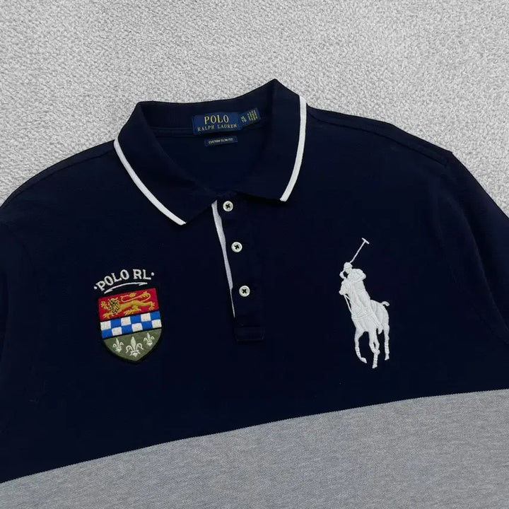 [BUNJANG] Polo Ralph Lauren Big Pony Chieftain Collar Short Sleeve T-Shirt XL / 폴로 랄프로렌 빅 포니 치프키프 카라 반팔티