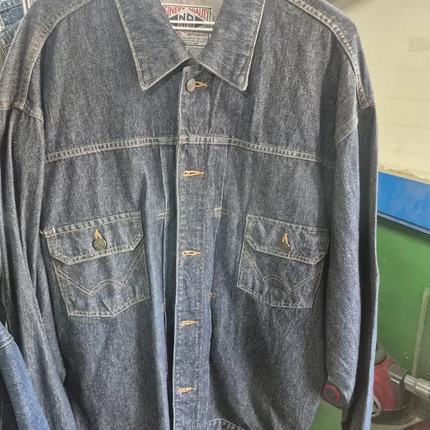 [BUNJANG] Evisu Denim Work Jacket / Evisu 데님 워크 자켓 여러개 개당