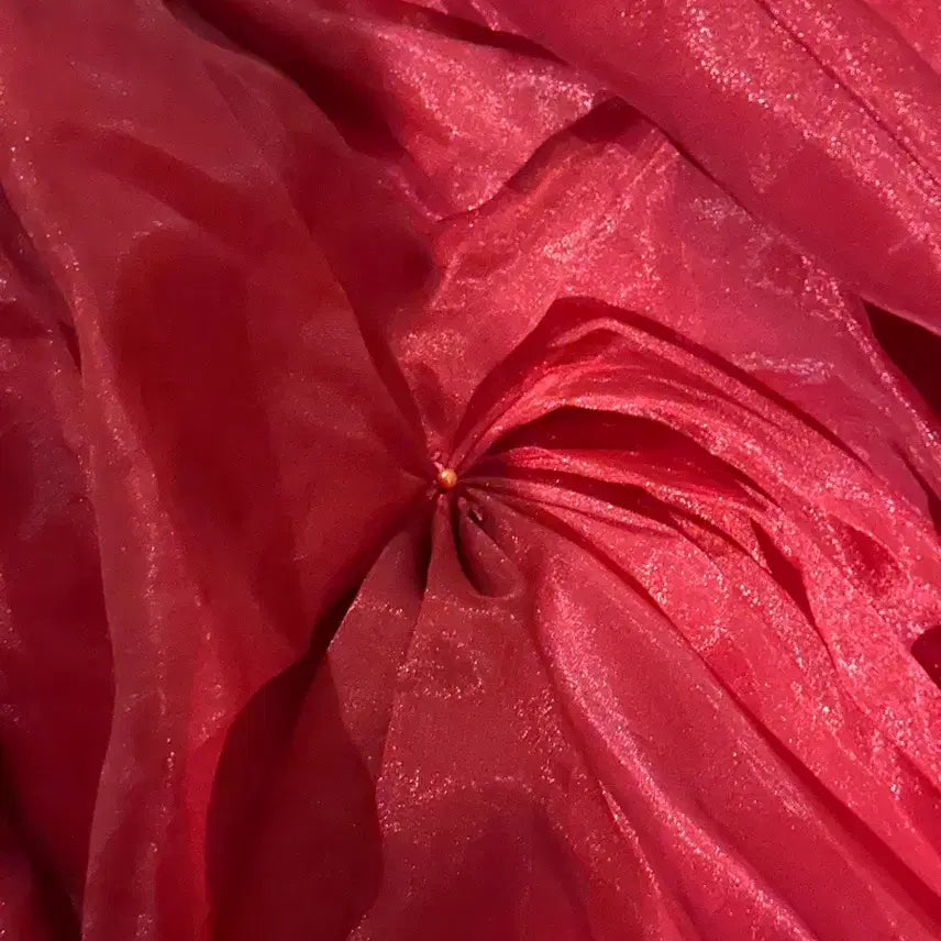[BUNJANG] Red Hanbok Dress (Excluding Bolero) Size 55 / 레드 한복 드레스 (볼레로 미포함)