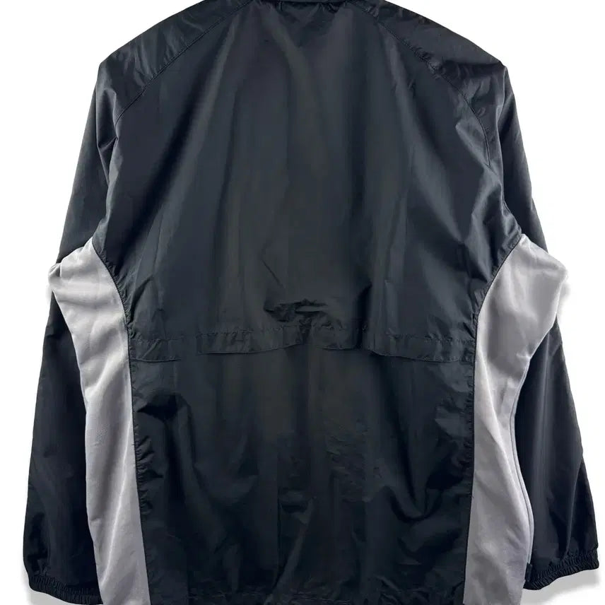 [BUNJANG] Adidas Old School Color-Block Three-Stripe Windbreaker Jacket / 아디다스 올드스쿨 배색 삼선 바람막이3489