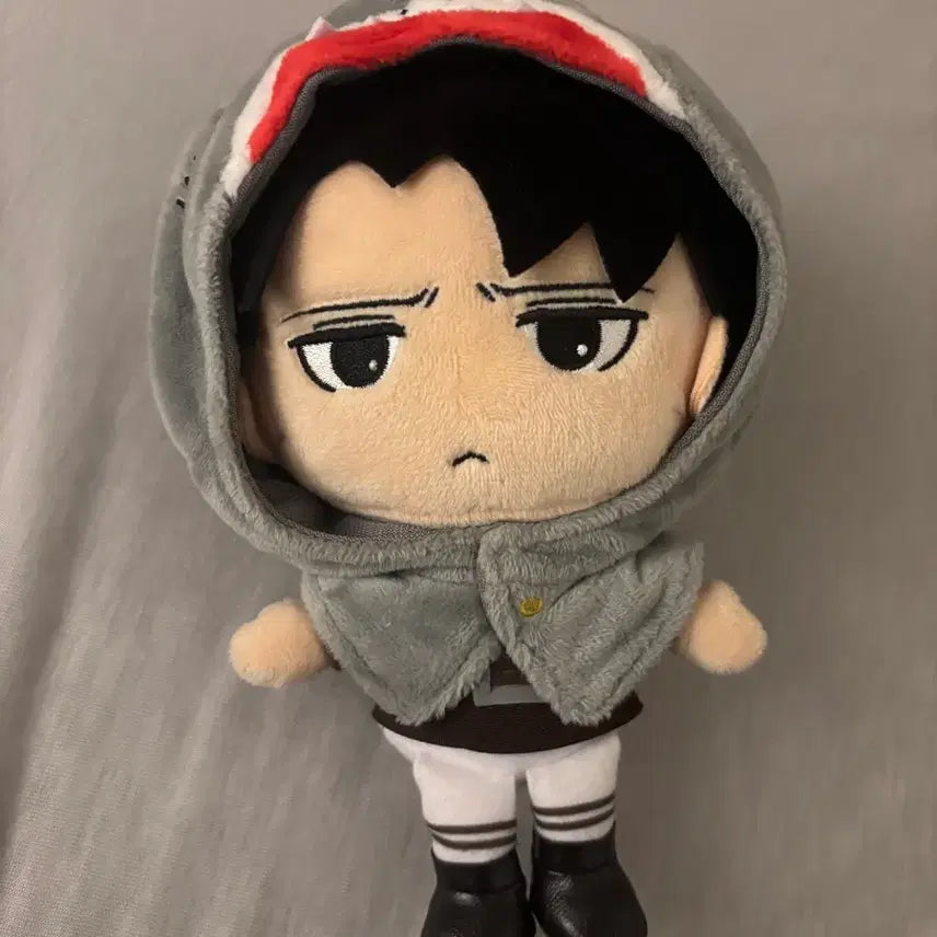 [BUNJANG] Attack on Titan Levi Shark Hoodie Plush / 진격거 리바이 유니버셜스튜디오 usj 누이 진격의거인