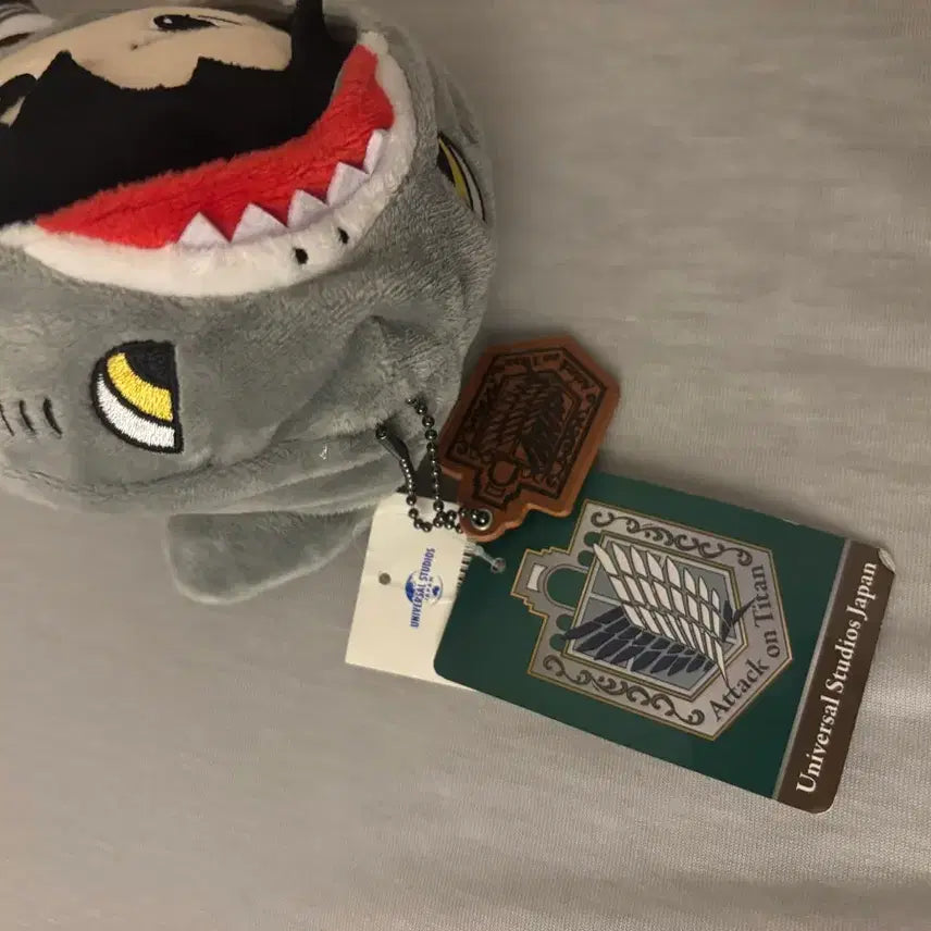 [BUNJANG] Attack on Titan Levi Shark Hoodie Plush / 진격거 리바이 유니버셜스튜디오 usj 누이 진격의거인