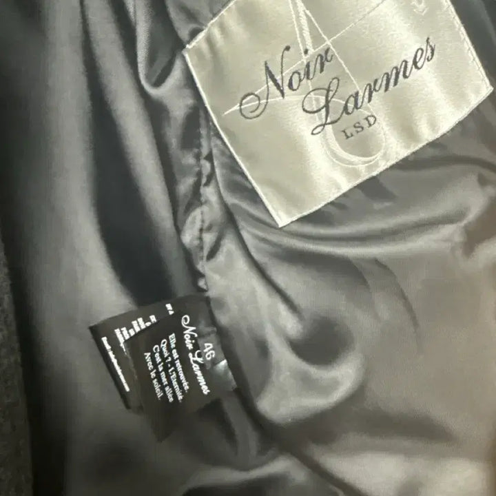 [BUNJANG] Noir Larmes Black Lambskin Rider Jacket Size 46 / 느와르라르메스 블랙 양가죽 라이더 자켓 46