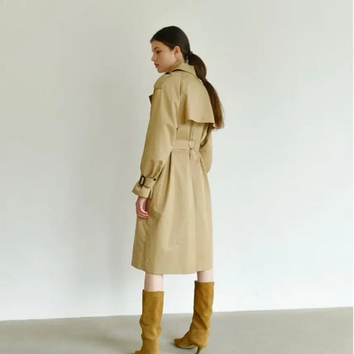 [BUNJANG] 1159 Studio Ring Trench Coat Beige / (1159스튜디오) 링 트랜치코트 베이지