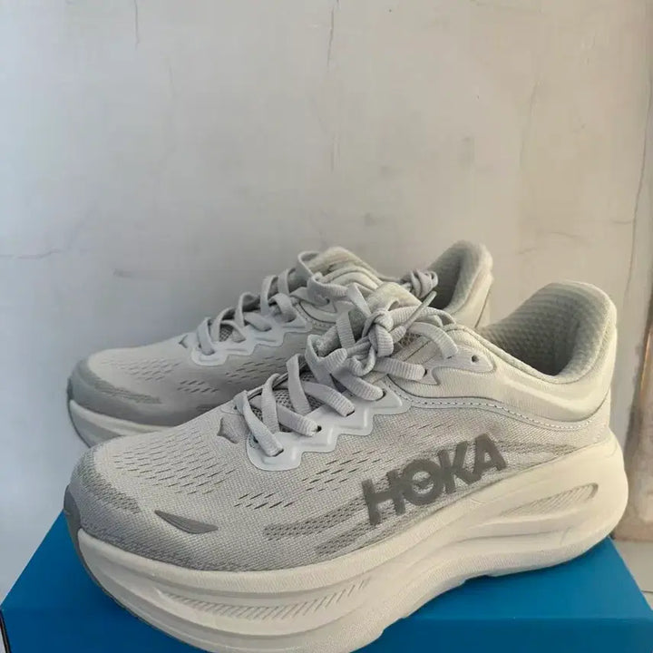 [BUNJANG] Hoka Bondi 9 Stardust Silver Wide 235mm / 호카 본디 9 스타더스트 실버 - 와이드 235mm
