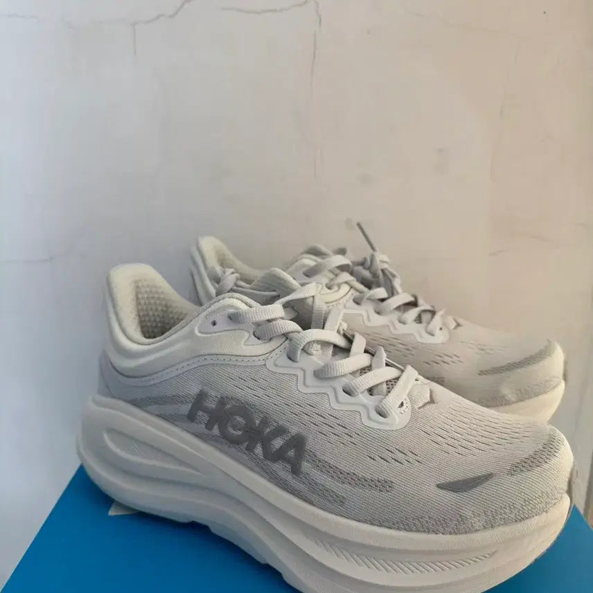 [BUNJANG] Hoka Bondi 9 Stardust Silver Wide 235mm / 호카 본디 9 스타더스트 실버 - 와이드 235mm