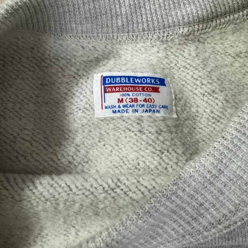 [BUNJANG] Doubleworks Sweatshirt M (38-40) / 더블웍스 맨투맨 M(38-40)