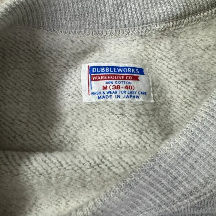 [BUNJANG] Doubleworks Sweatshirt M (38-40) / 더블웍스 맨투맨 M(38-40)
