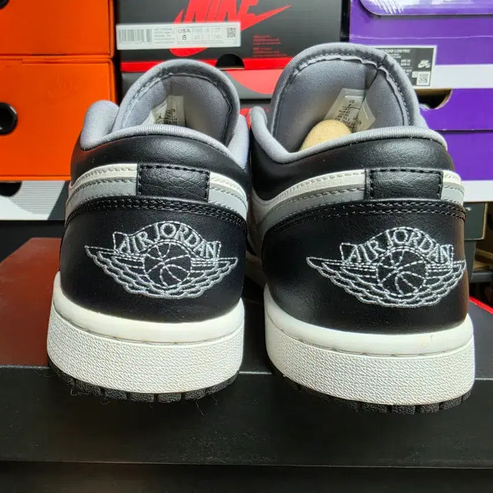 [BUNJANG] Nike Jordan 1 Low Black Particle Grey / 나이키 조던 1 로우 블랙 파티클 그레이 (260)
