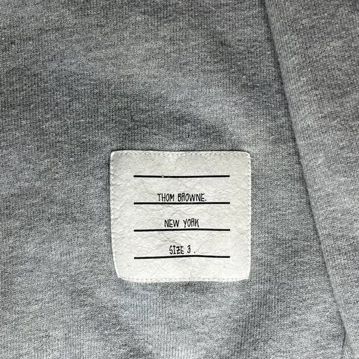 [BUNJANG] Thom Browne Grey Back Sam Sweatshirt / [3사이즈] 톰브라운 그레이 백삼 맨투맨