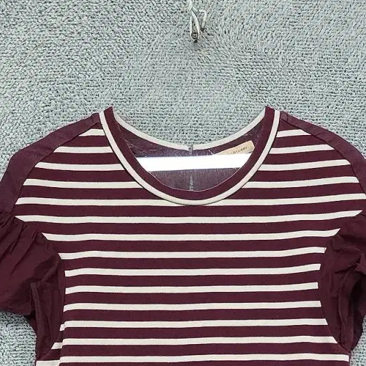[BUNJANG] JILLSTUART Striped Purple Dress / 질스튜어트 스트라이프 퍼플 원피스 85-94-160