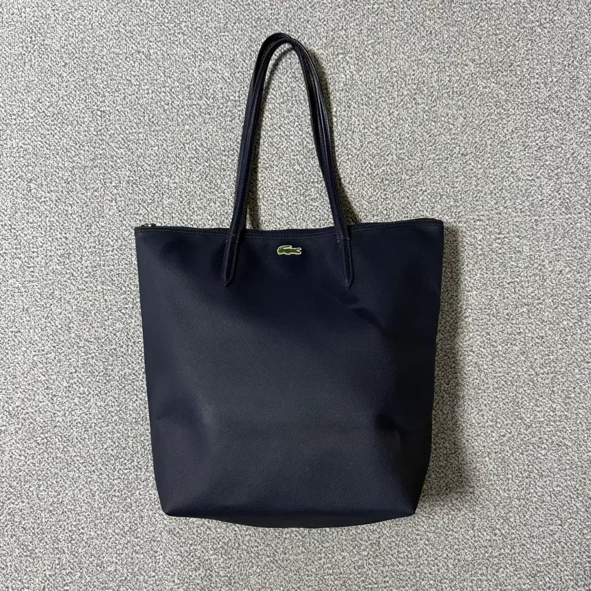 [BUNJANG] Lacoste Navy Tote Bag / 라코스테 토트백 네이비