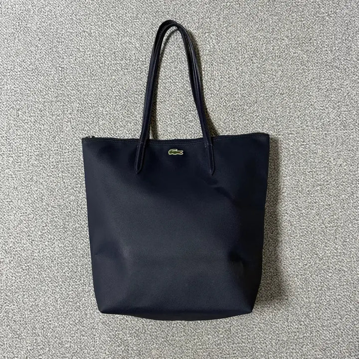 [BUNJANG] Lacoste Navy Tote Bag / 라코스테 토트백 네이비