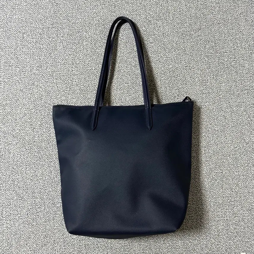 [BUNJANG] Lacoste Navy Tote Bag / 라코스테 토트백 네이비