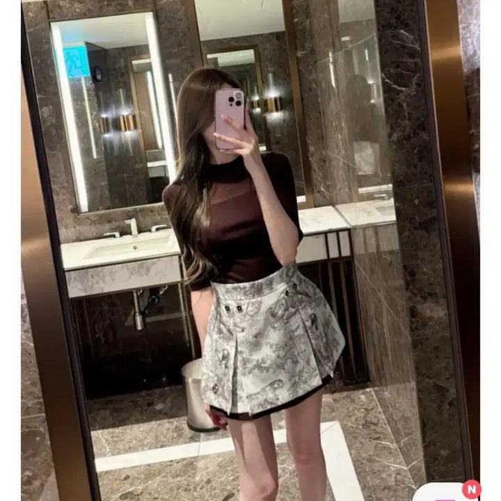 [BUNJANG] Imported Clothing Mini Skirt / 수입의류 하객룩 파티룩  홀복 미니스커트