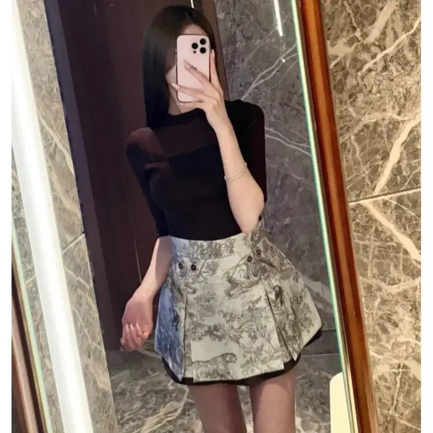 [BUNJANG] Imported Clothing Mini Skirt / 수입의류 하객룩 파티룩  홀복 미니스커트