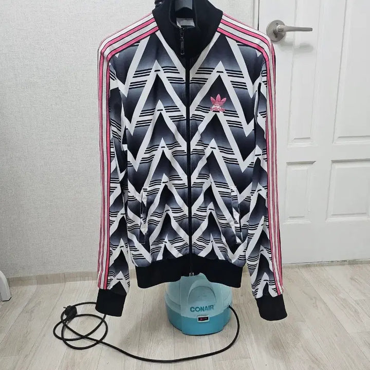 [BUNJANG] Adidas Firebird Track Top Jersey (90s Invite Grade) Black/White/Pink / (90)S 초대장급 아디다스 파이어버드 [검흰핑] 트랙탑져지