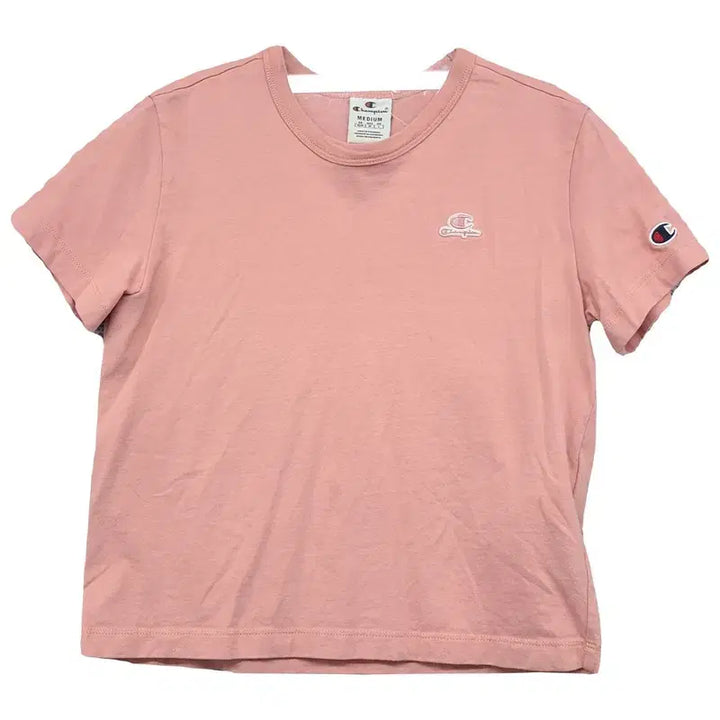 [BUNJANG] Champion Light Pink Short Sleeve T-Shirt Medium / 챔피온 라이트 핑크 반팔티 MEDIUM