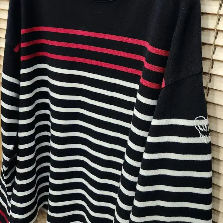 [BUNJANG] SJYP Striped Long Sleeve T-Shirt / (새상품급)SJYP 스트라이프 티셔츠
