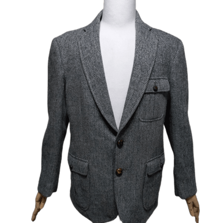 [BUNJANG] Harris Tweed Handmade British Herringbone Men&