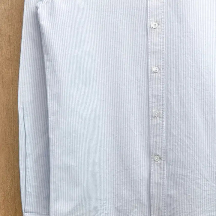 [BUNJANG] AMI Paris Stripe Oxford Shirt Blue / 아미 스트라이프 옥스포드 셔츠 40