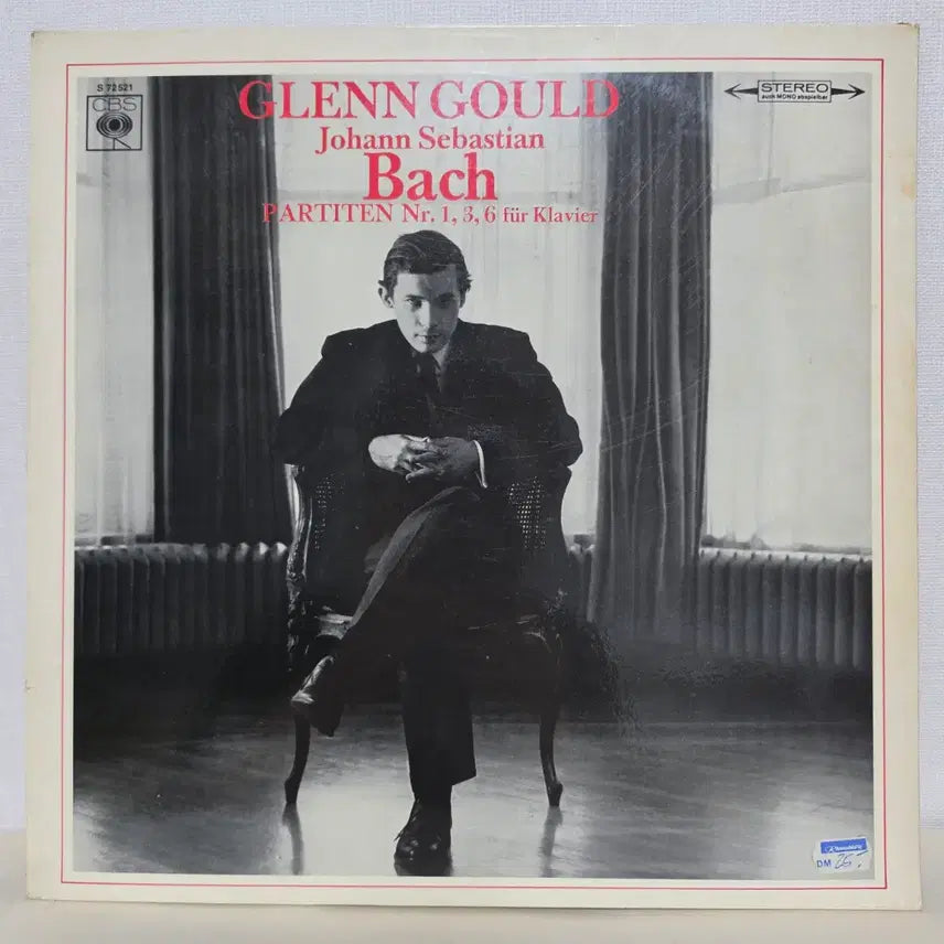 [BUNJANG] Glenn Gould: Bach Partitas Nos. 1, 3, 6 Piano Classical LP (German First Pressing) / 독일반] 글렌 굴드: 바흐 파르티타 1, 3, 6번/피아노 클래식LP