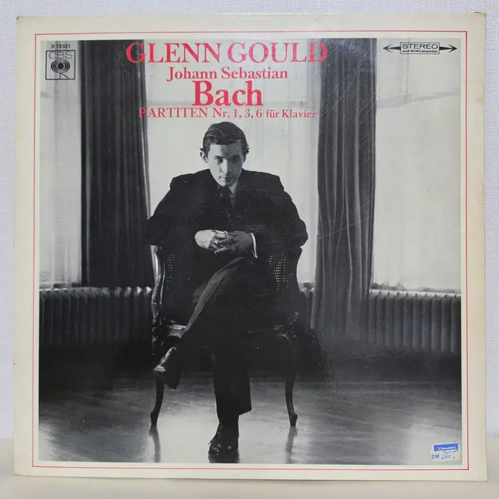 [BUNJANG] Glenn Gould: Bach Partitas Nos. 1, 3, 6 Piano Classical LP (German First Pressing) / 독일반] 글렌 굴드: 바흐 파르티타 1, 3, 6번/피아노 클래식LP