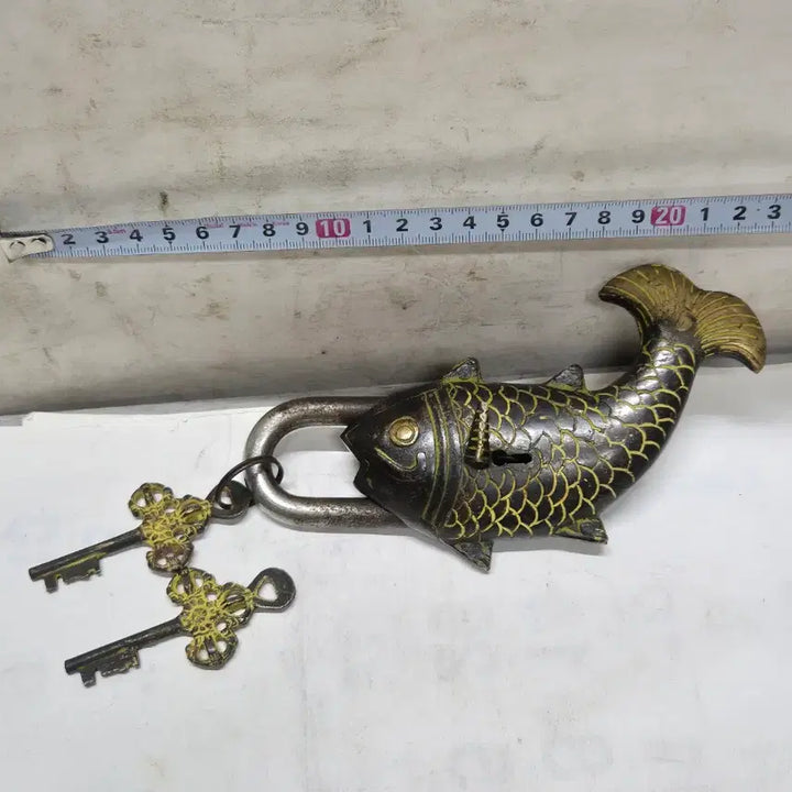 [BUNJANG] Ceramic Princess Antique Fish Lock (No. 10) / [도자기공주 골동품] 물고기 자물쇠 (10번) ㅋㅂㅇ