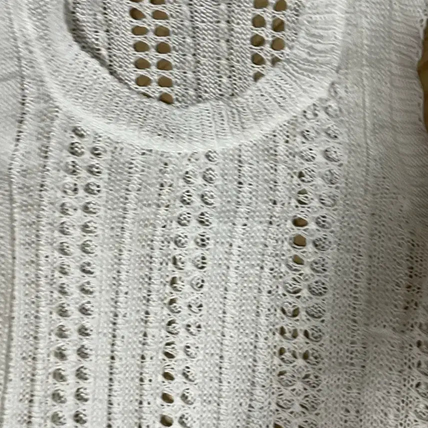[BUNJANG] Sleeveless Summer Knit Dress Top / 새거) 맨소매 여름 니트 원피스 상의