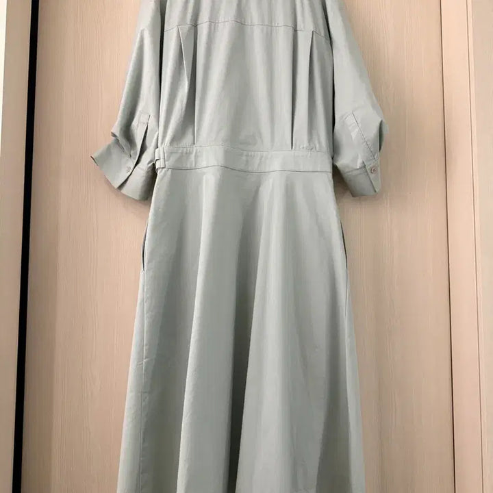 [BUNJANG] Juke Mint Shirt Dress (Size 66) / 주크 민트색 셔츠 원피스 (66사이즈)