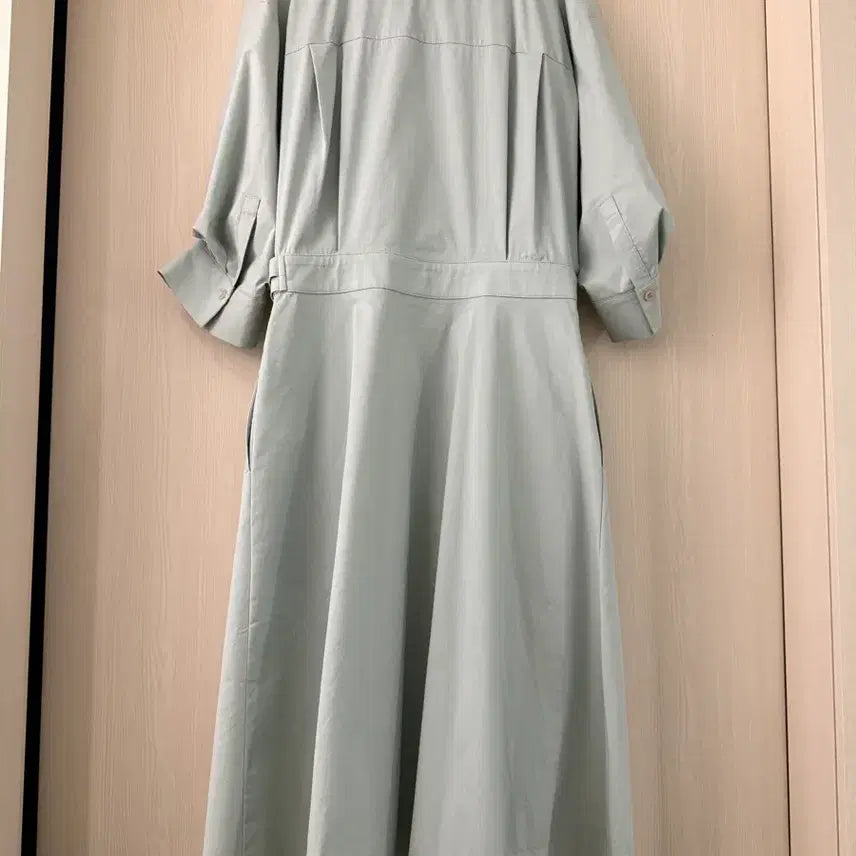 [BUNJANG] Juke Mint Shirt Dress (Size 66) / 주크 민트색 셔츠 원피스 (66사이즈)