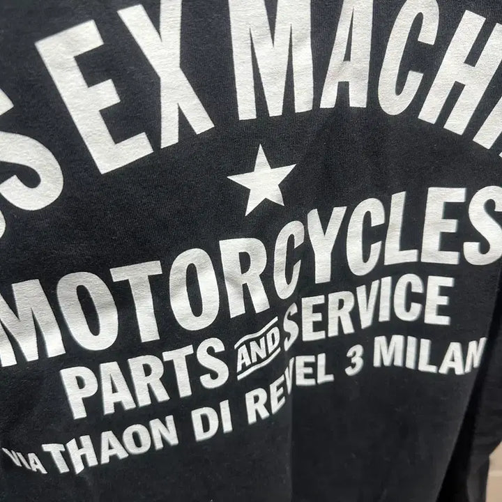 [BUNJANG] Deus Ex Machina Black T-Shirt / 데우스 엑스 마키나 블랙 티셔츠